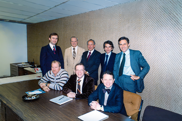 Harry Robert and group of men